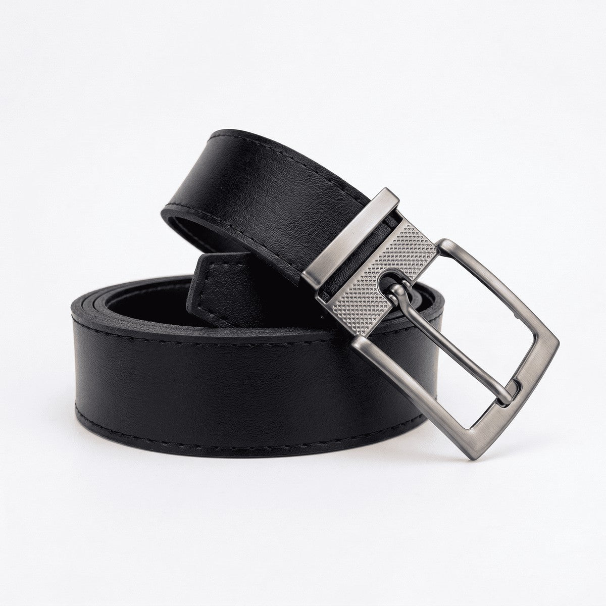 Cinto Dupla Face Premium Masculino Ajustável — Dupla Face com Duas Cores em Uma Só Peça, Fivela Resistente e Material de Acabamento Premium, Versátil e Elegante para Compor Looks Sociais e Casuais no Dia a Dia
