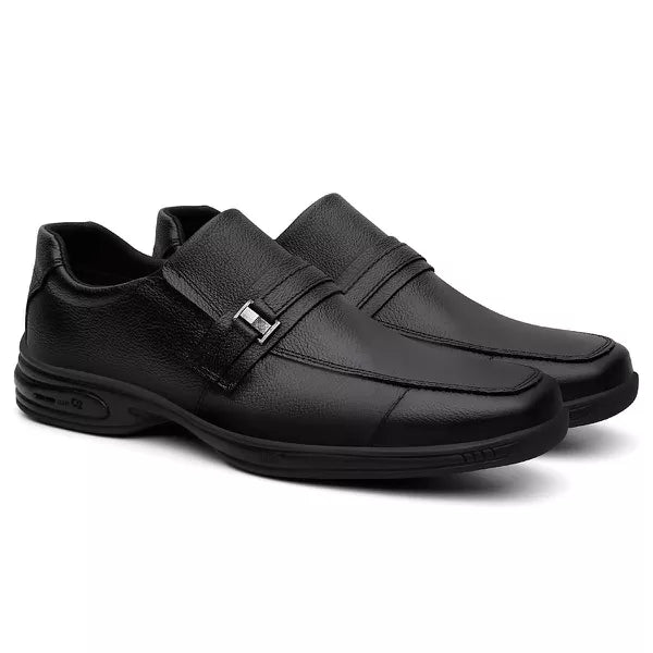Sapato Social Masculino Vittorio preto — vista traseira