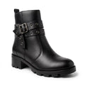 Bota Cano Alto Stella preto — vista frontal