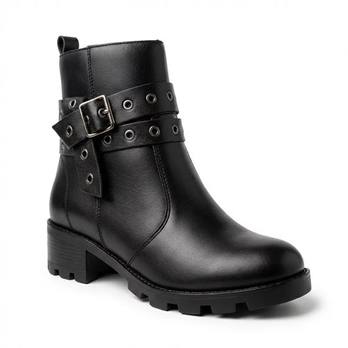 Bota Cano Alto Stella preto — vista frontal
