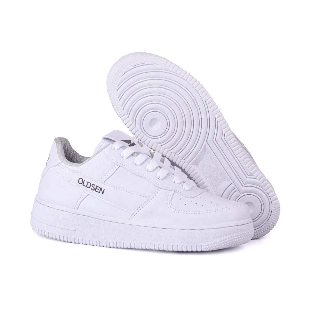 Tênis Masculino Casual Esportivo — Branco — outro ângulo