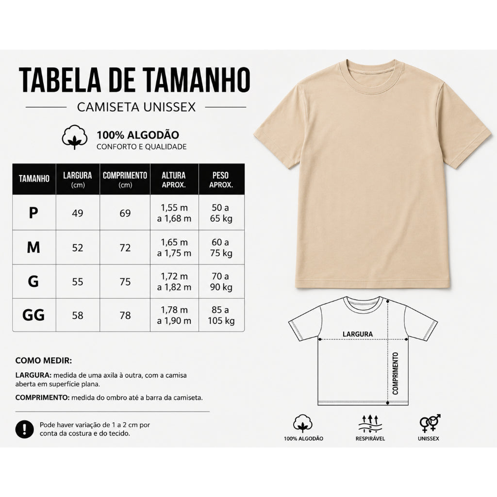 Conjunto Masculino Camiseta e Short Tectel Milano Kit Com