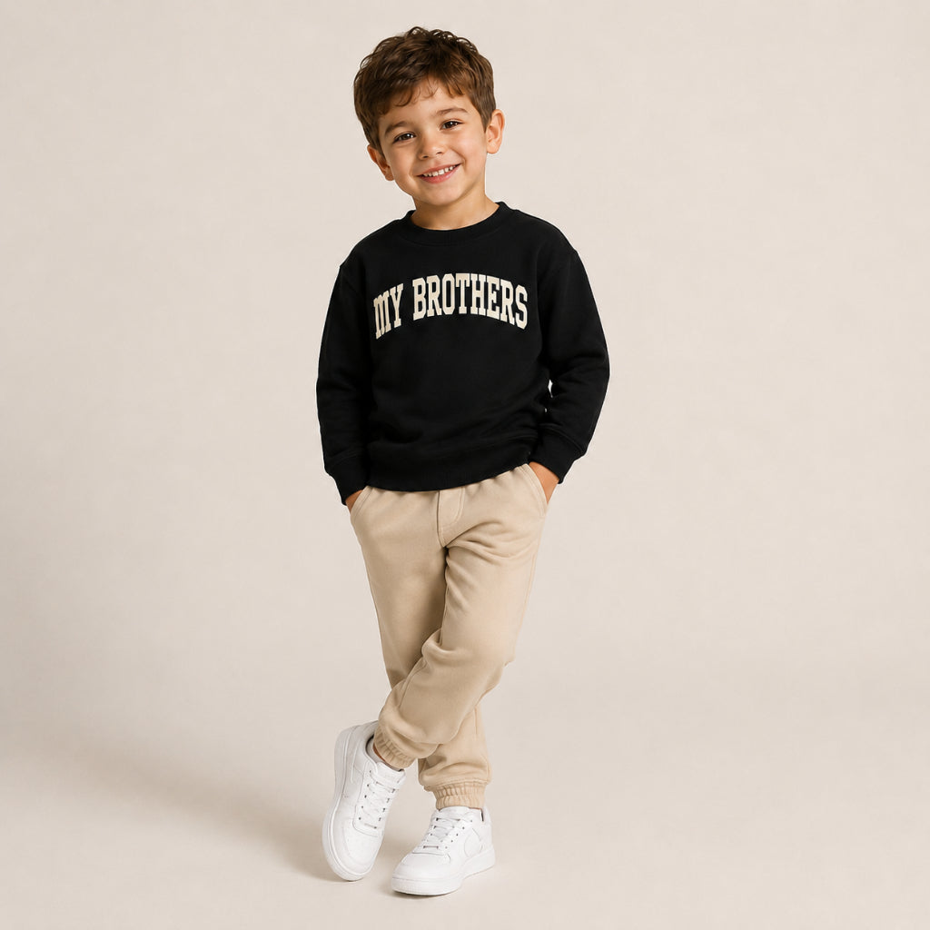 Conjunto Moleton Infantil Careca My Brothers e Calça Jogger