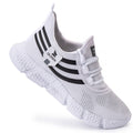 Tênis Masculino Casual Esportivo — Branco — vista lateral