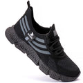 Tênis Masculino Casual Esportivo — Preto — vista lateral