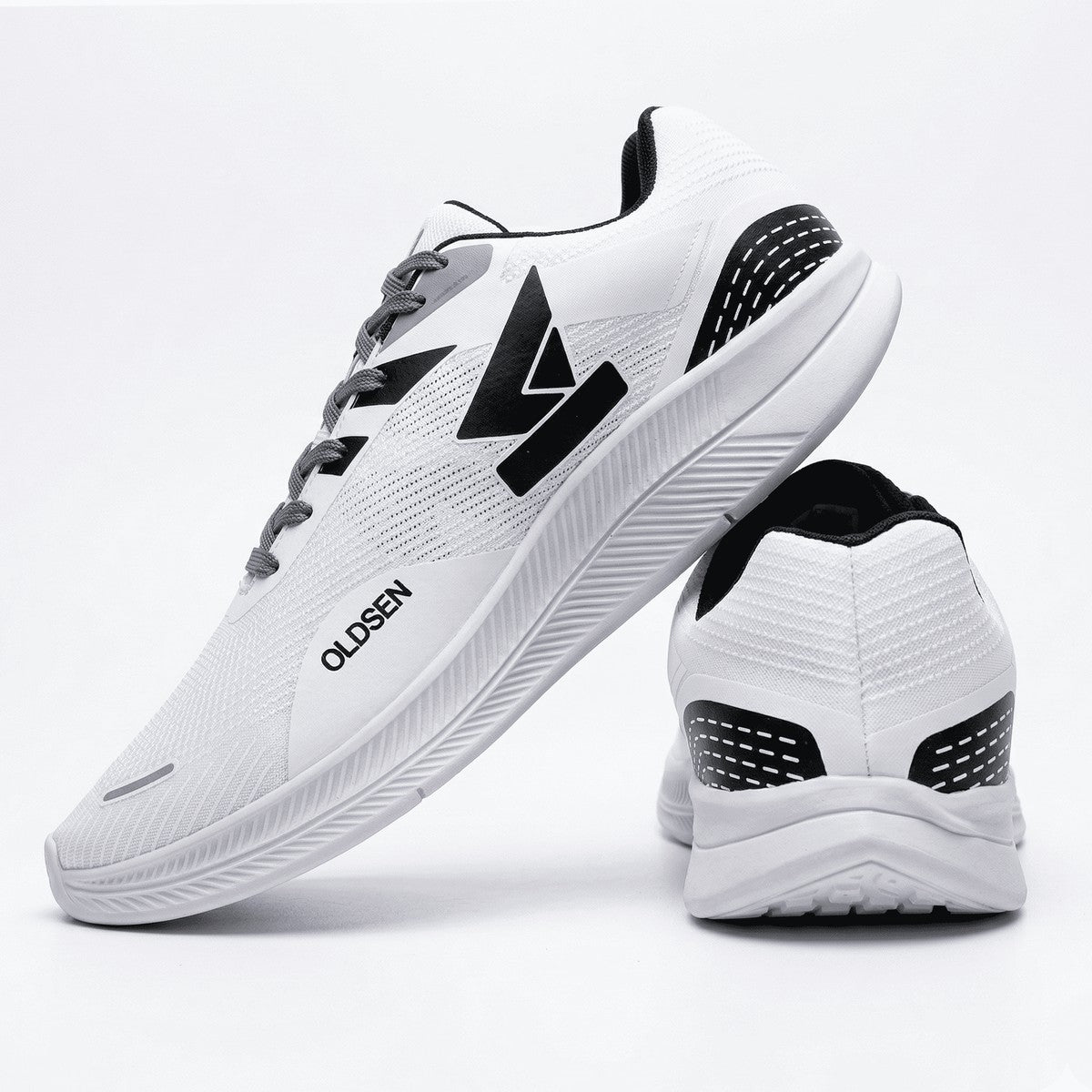 Tênis Masculino Casual Esportivo — Branco — outro ângulo