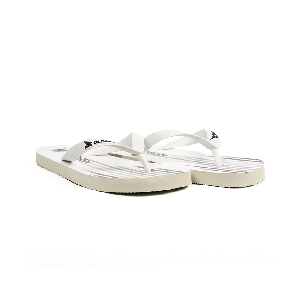 Chinelo Masculino Slide — Branco — vista frontal
