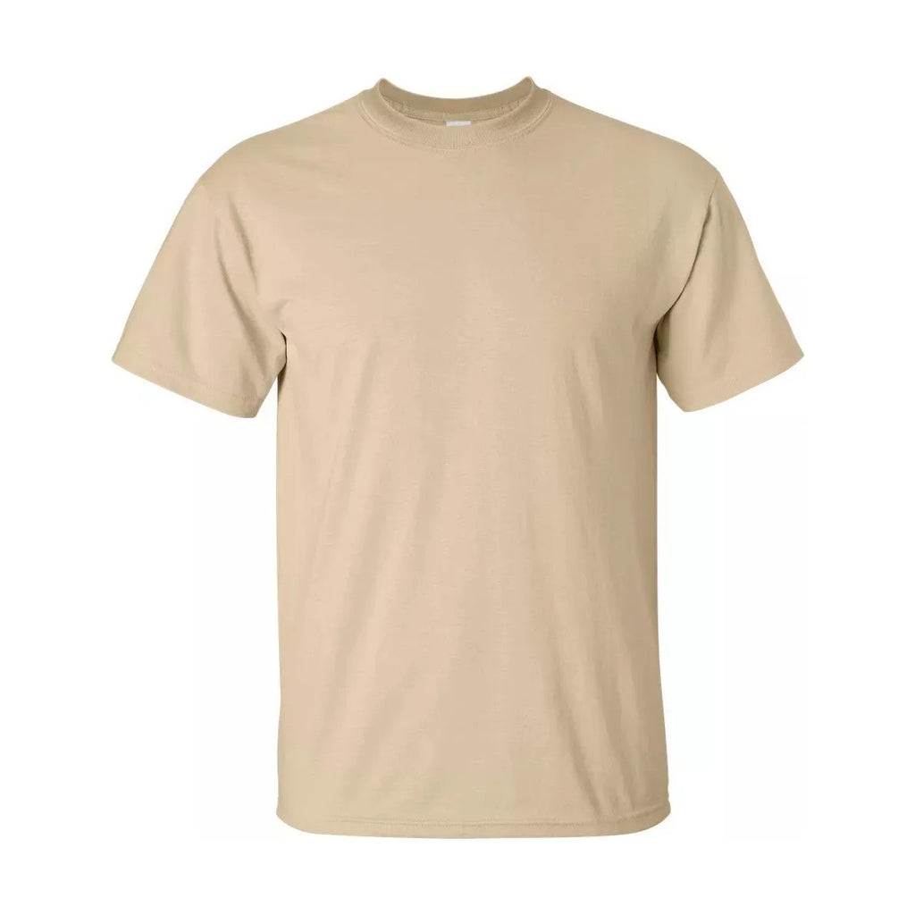 Camiseta Essenza Bege Básica Premium Unissex — Algodão Macio e Respirável, Gola Redonda Reforçada que Não Deforma e Modelagem Regular, Caimento Versátil e Confortável para o Dia a Dia, Combina com Qualquer Look