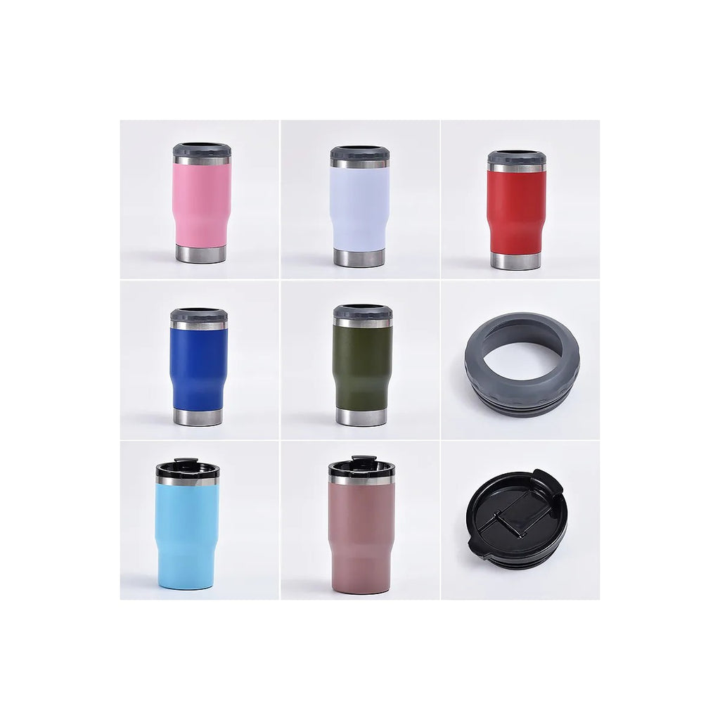 Copo Térmico Aço Inox — Parede Dupla com Isolamento Térmico que Mantém a Temperatura por Horas, Material Durável Antivazamento e Design Moderno, Ideal para Café, Água Gelada, Viagens e Uso no Trabalho