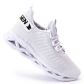 Tênis Masculino Casual Esportivo — Branco — vista lateral
