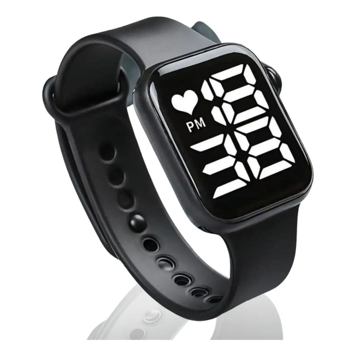 Relógio Digital Atelier Classic — Visor Digital de Fácil Leitura com Funções de Hora, Data e Cronômetro, Pulseira Confortável e Acabamento Resistente, Design Esportivo e Moderno para Uso Diário, Treino e Ocasiões Casuais