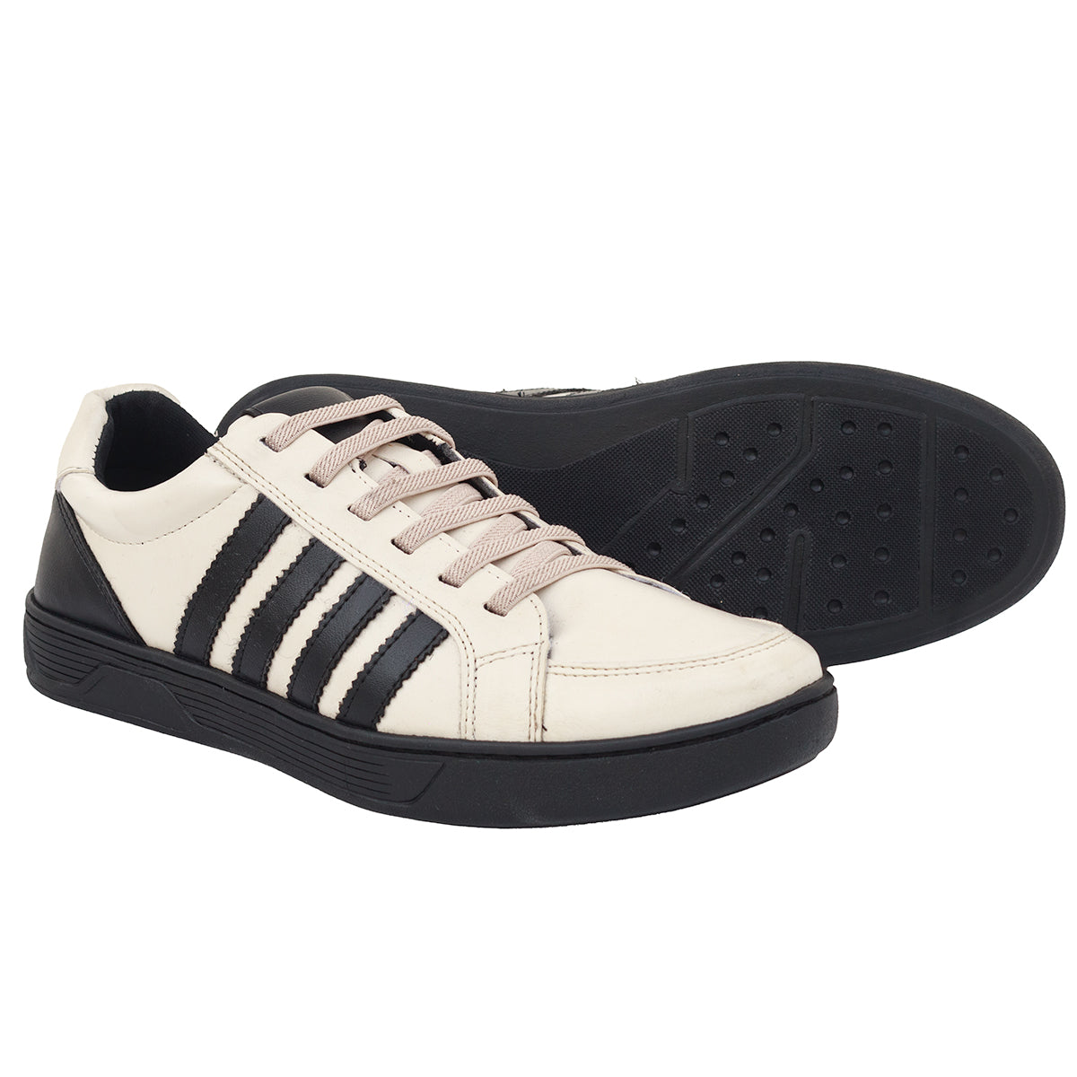 Sapatênis 18010 OFF WHITE-PRETO