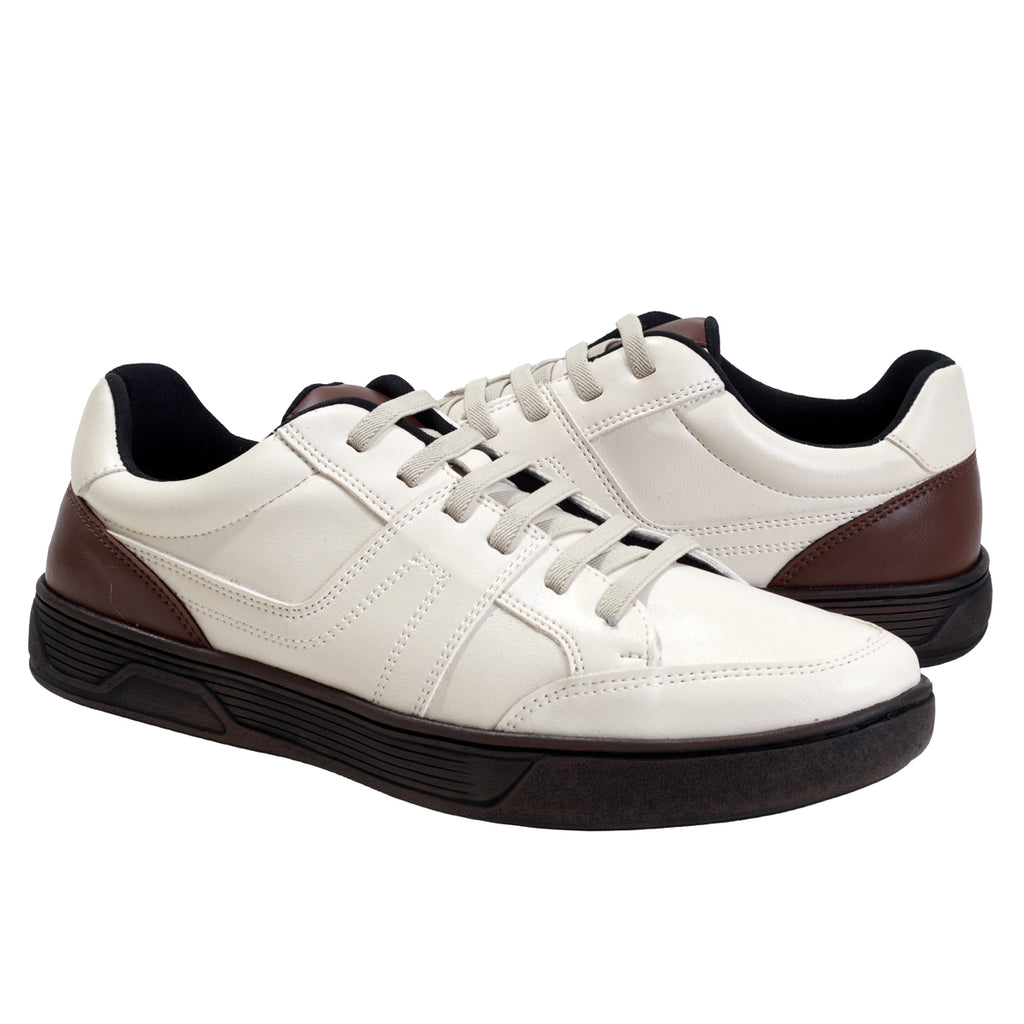 Sapatênis 18040 OFF WHITE-CAPUCCINO