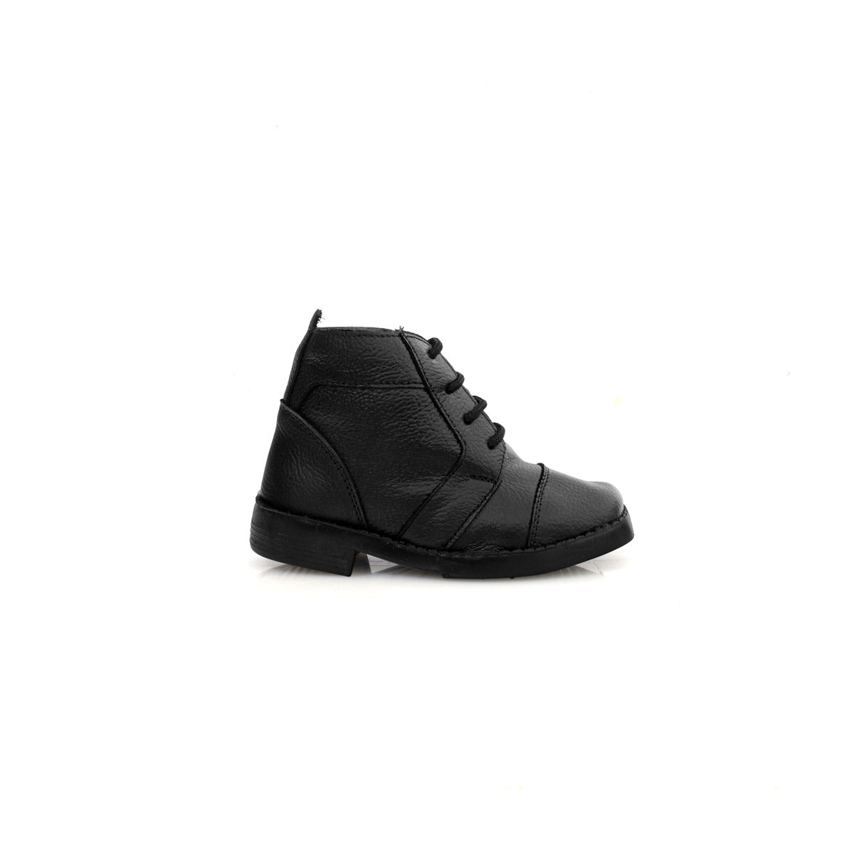 Botina Infantil 13090 COURO PRETO