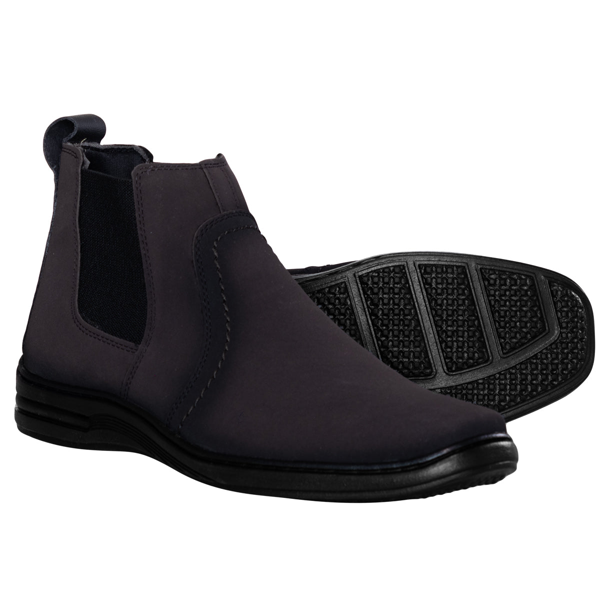 Botina Sintética Comfort 8013 NOBUCK CAFE