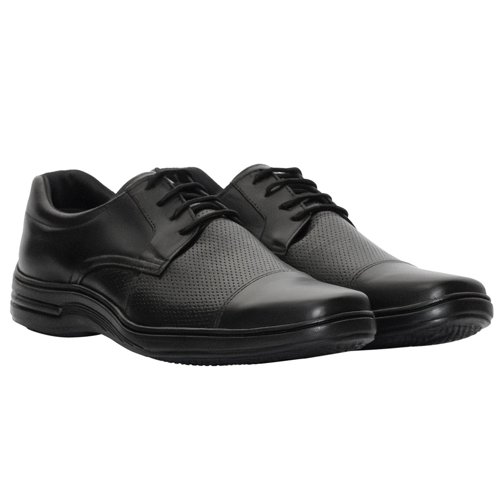Sapato Social Couro Comfort 5051 COURO PRETO