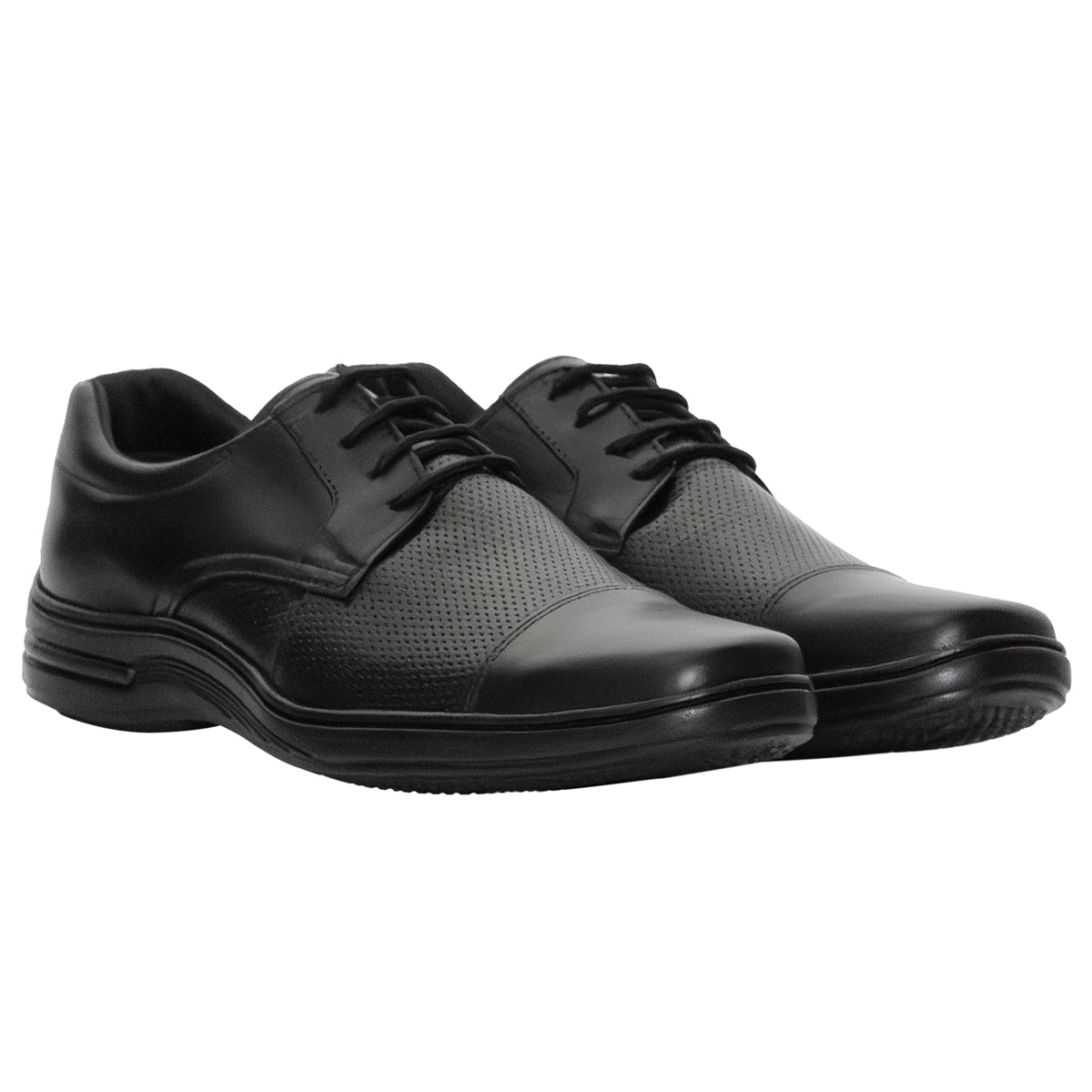 Sapato Social Couro Comfort 5051 COURO PRETO