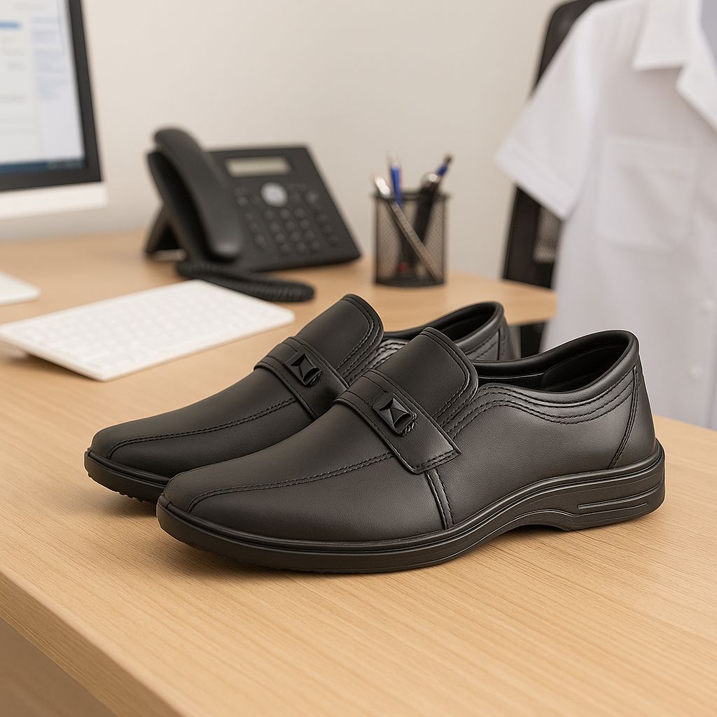 Sapato Comfort Sintético 15040