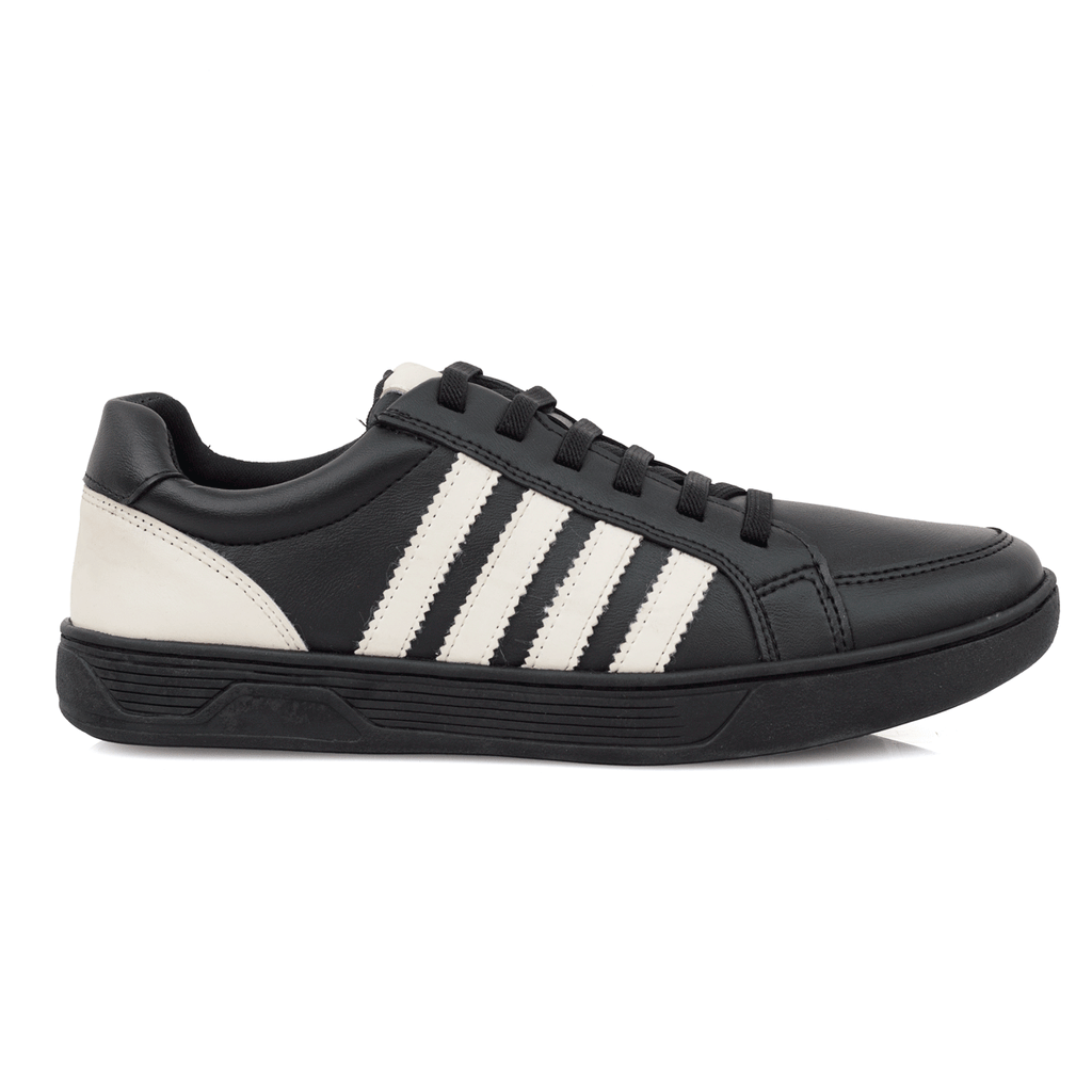 Sapatênis 18010 PRETO-OFF WHITE