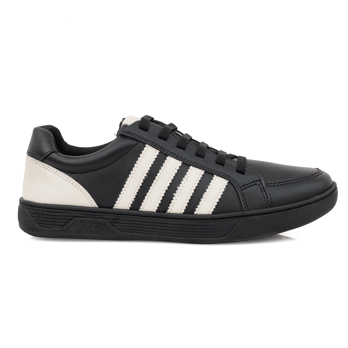 Sapatênis 18010 PRETO-OFF WHITE