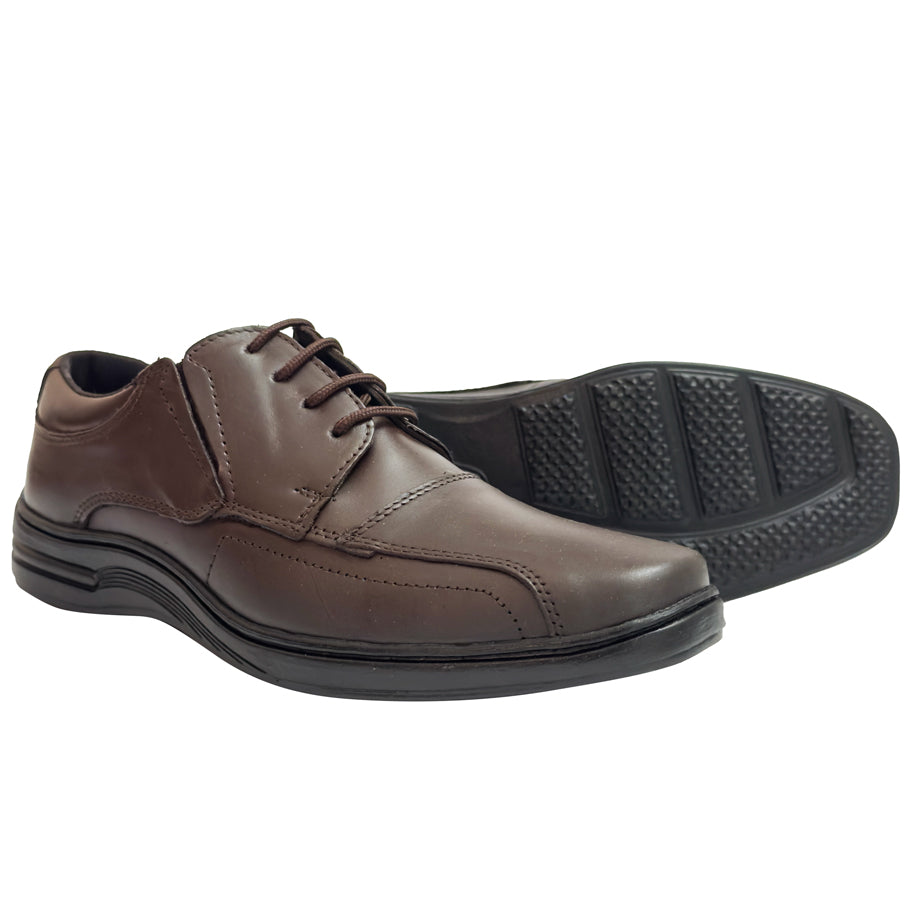 Sapato Social Couro Comfort 5070 COURO CAFE
