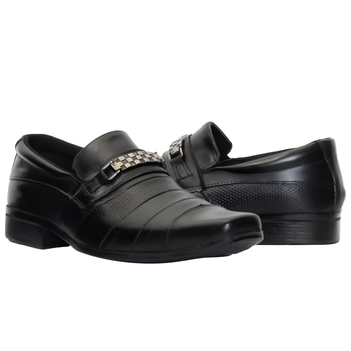 Sapato Social Couro Clássico 3041 COURO PRETO