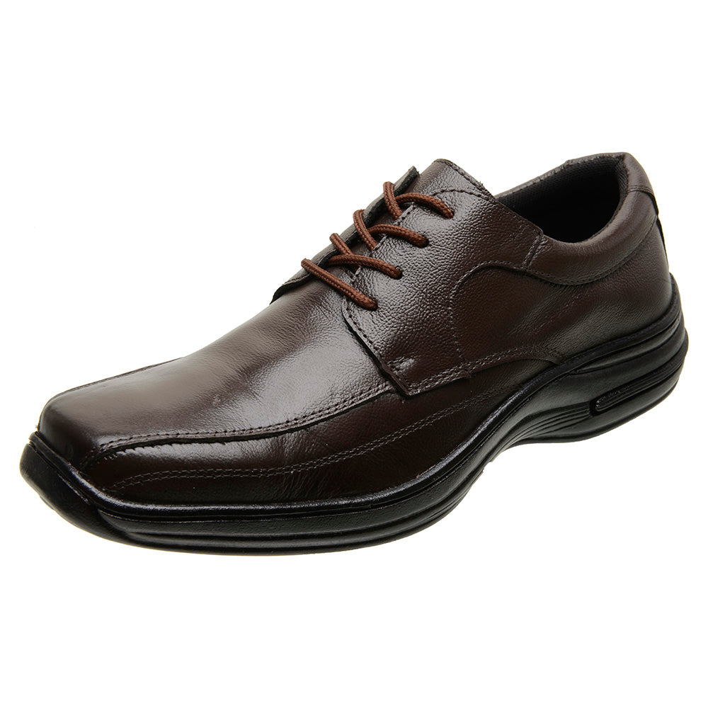 Sapato Social Couro Comfort 5020 COURO CAFE