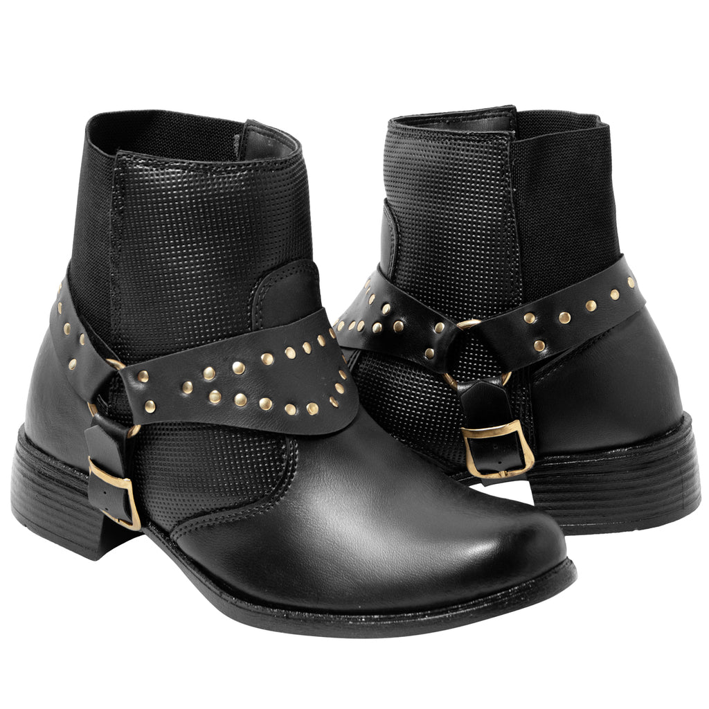 Bota Feminina Stribo 16021 SIROCO PRETO