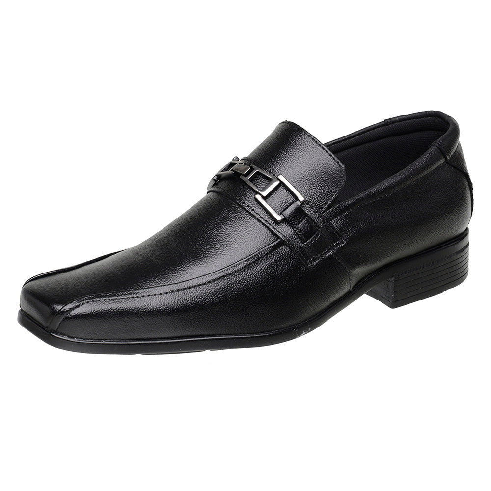 Sapato Social Couro Clássico 3031 COURO PRETO