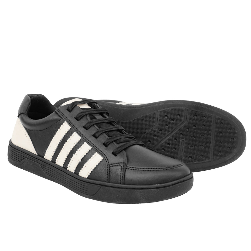 Sapatênis 18010 PRETO-OFF WHITE