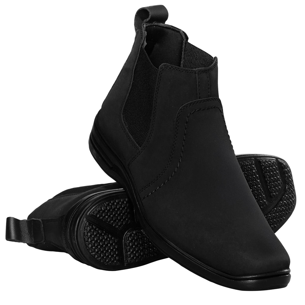 Botina Sintética Comfort 8013 NOBUCK PRETO