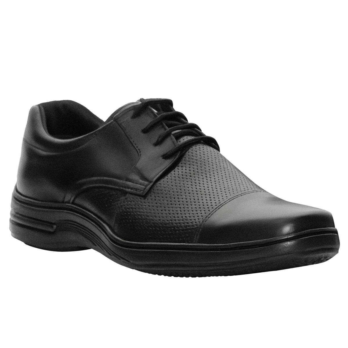 Sapato Social Couro Comfort 5051 COURO PRETO