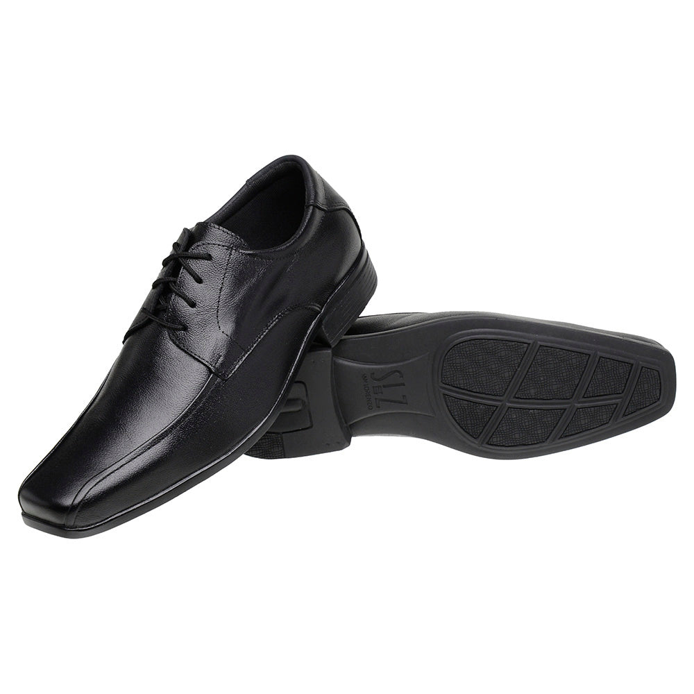 Sapato Social Couro Clássico 3010 COURO PRETO