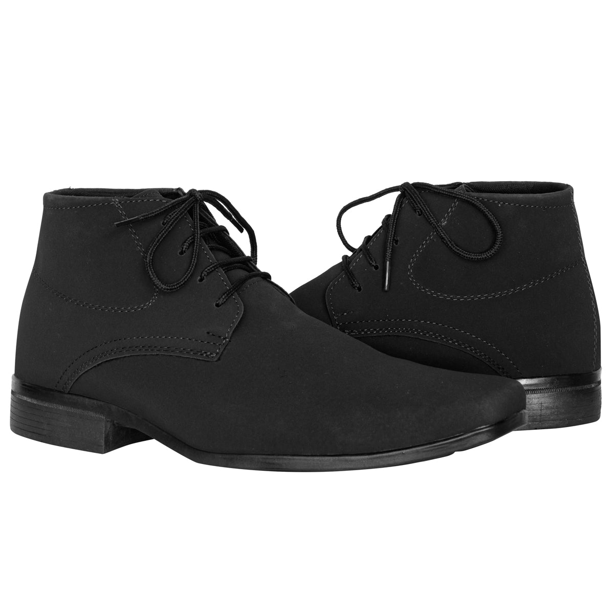 Bota Social Sintética 1090 NOBUCK PRETO