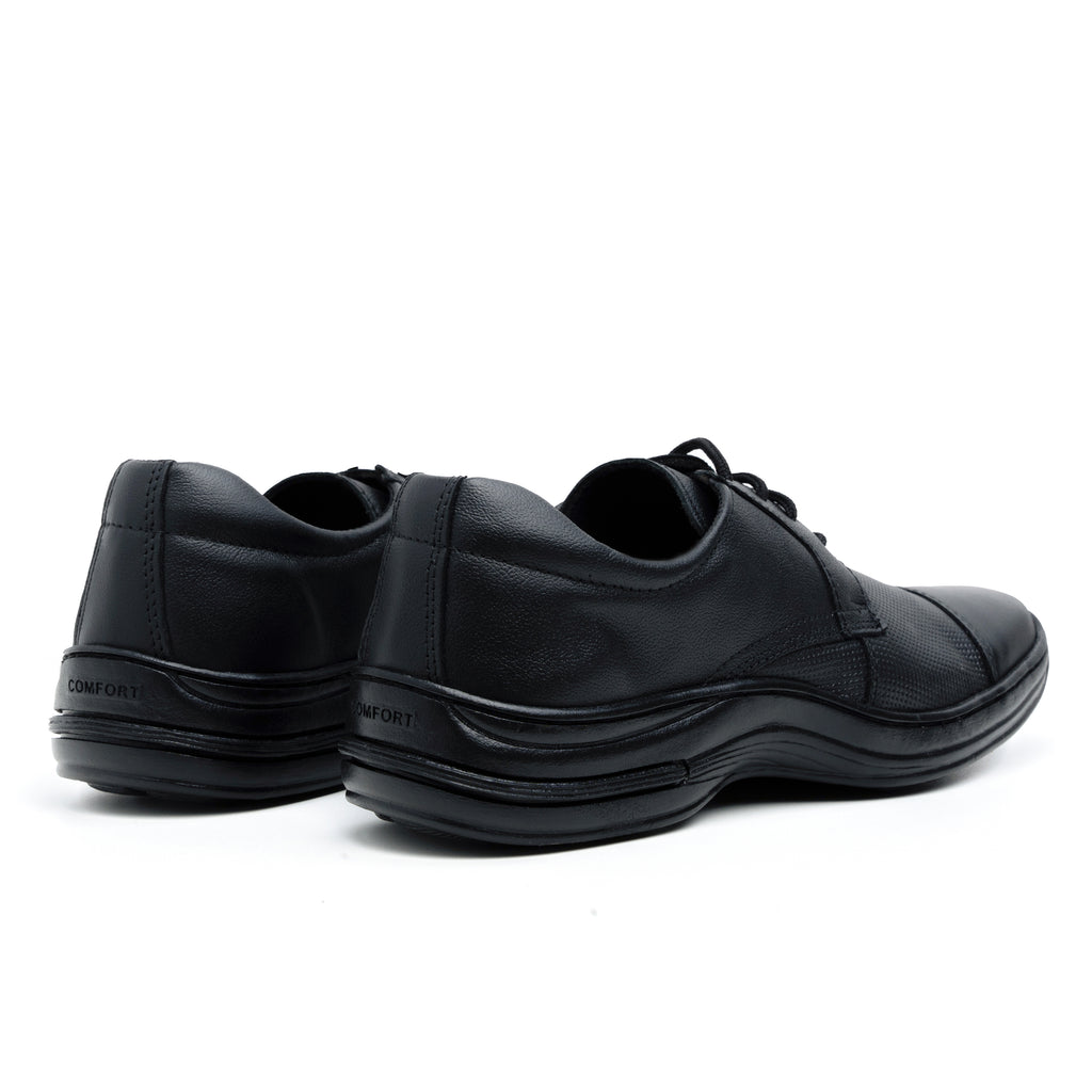 Sapato Social Couro Comfort 5051 COURO PRETO