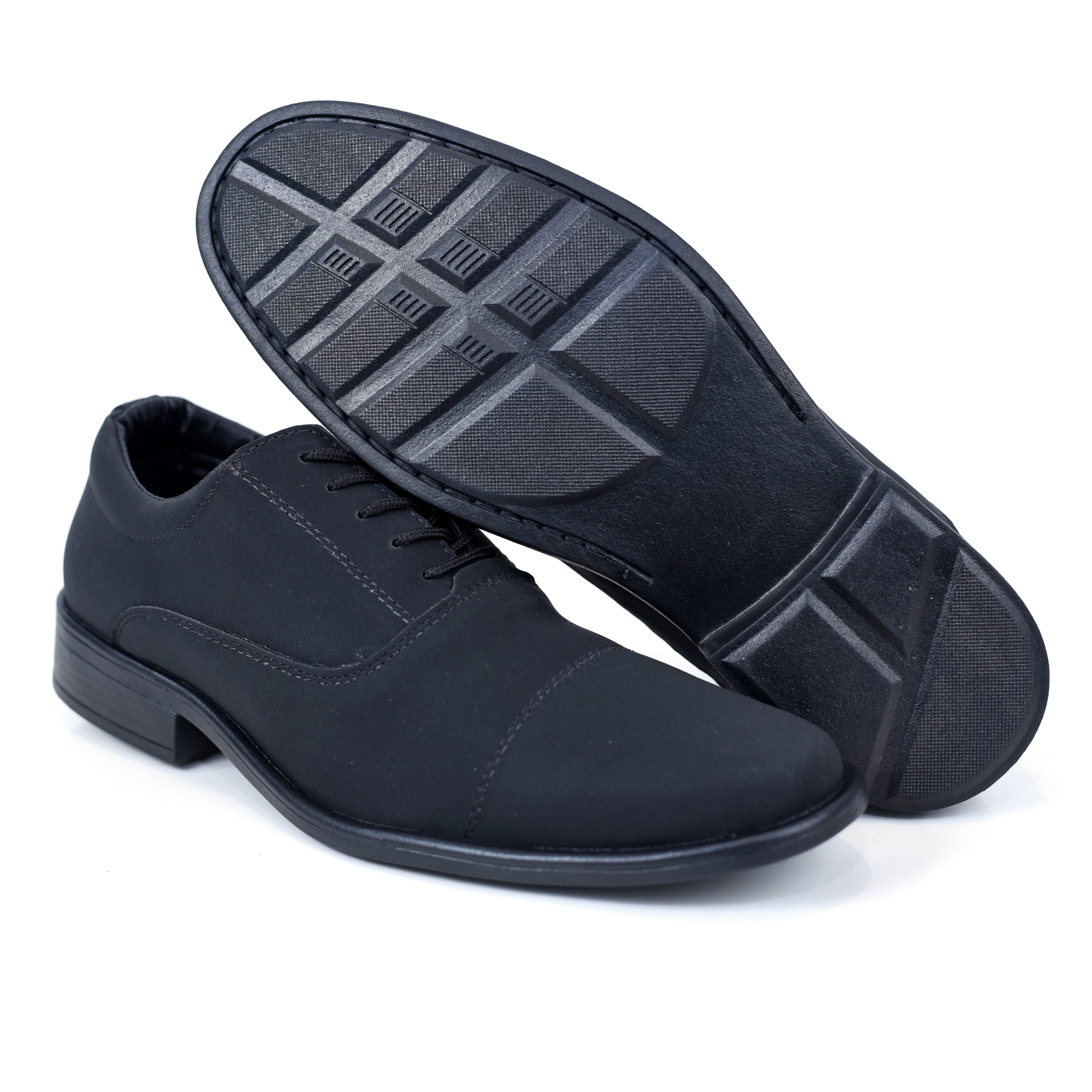 Sapato Social Militar 12010 NOBUCK PRETO