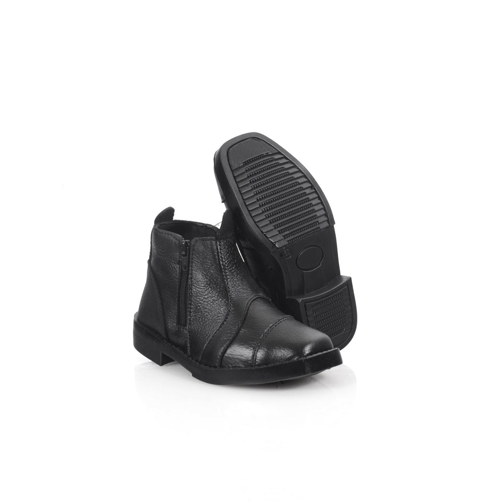 Botina Infantil 13030 COURO PRETO