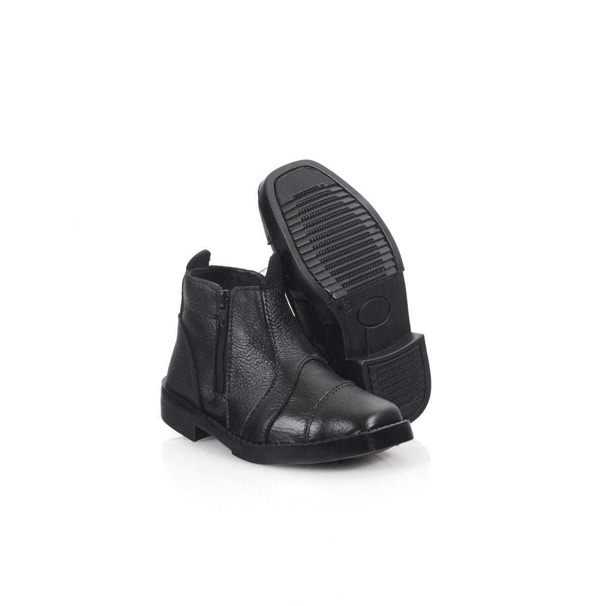 Botina Infantil 13030 COURO PRETO