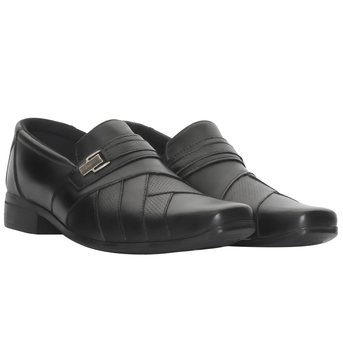 Sapato Social Couro Clássico 3061 COURO PRETO