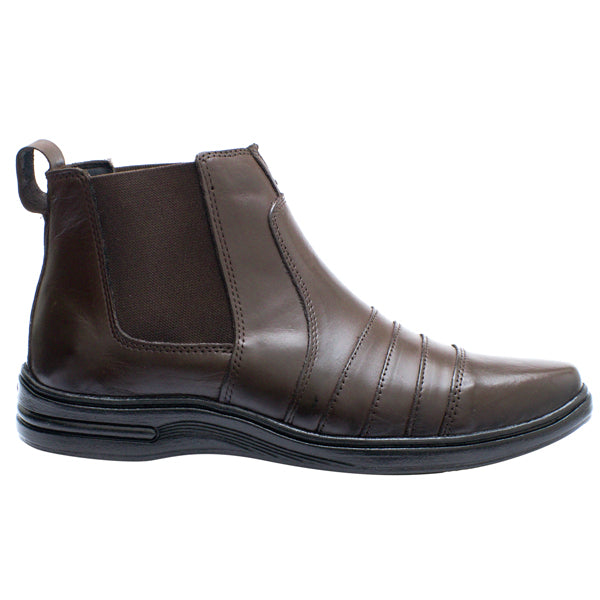 Botina Couro Comfort 7010 COURO CAFÉ
