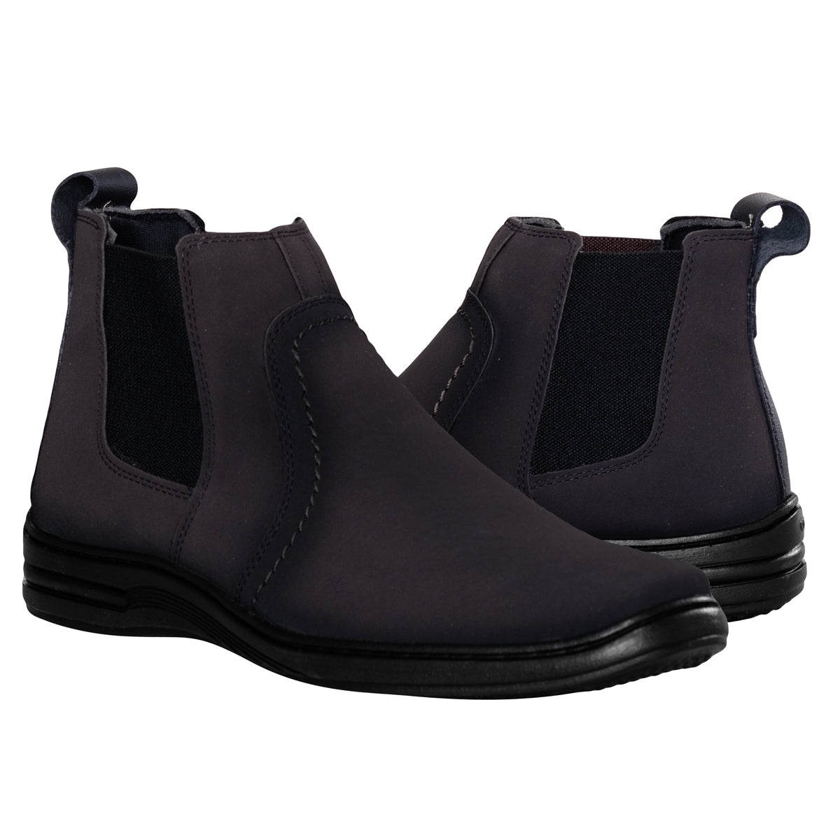 Botina Sintética Comfort 8013 NOBUCK CAFE
