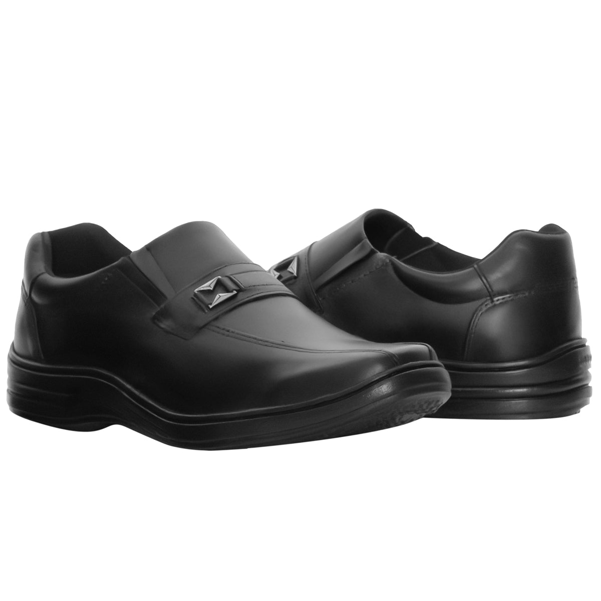 Sapato Social Couro Comfort 5040 COURO PRETO