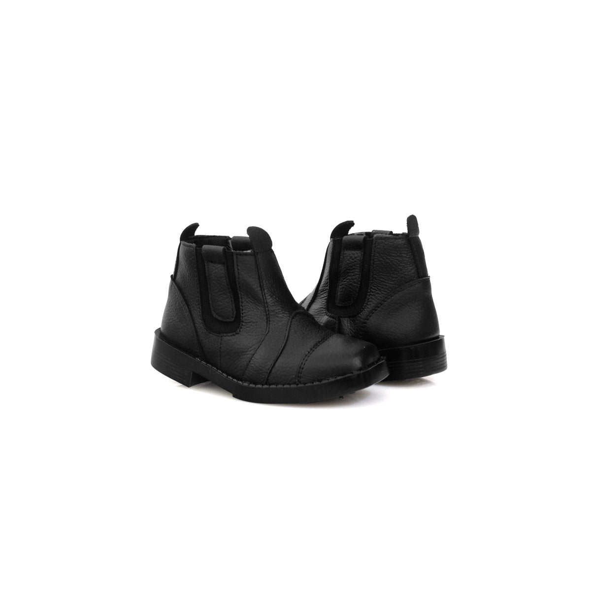 Botina Infantil 13010 COURO PRETO