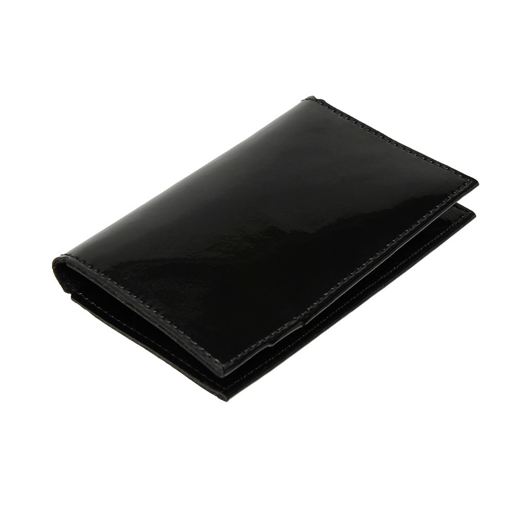 Porta Cartao VERNIZ PRETO