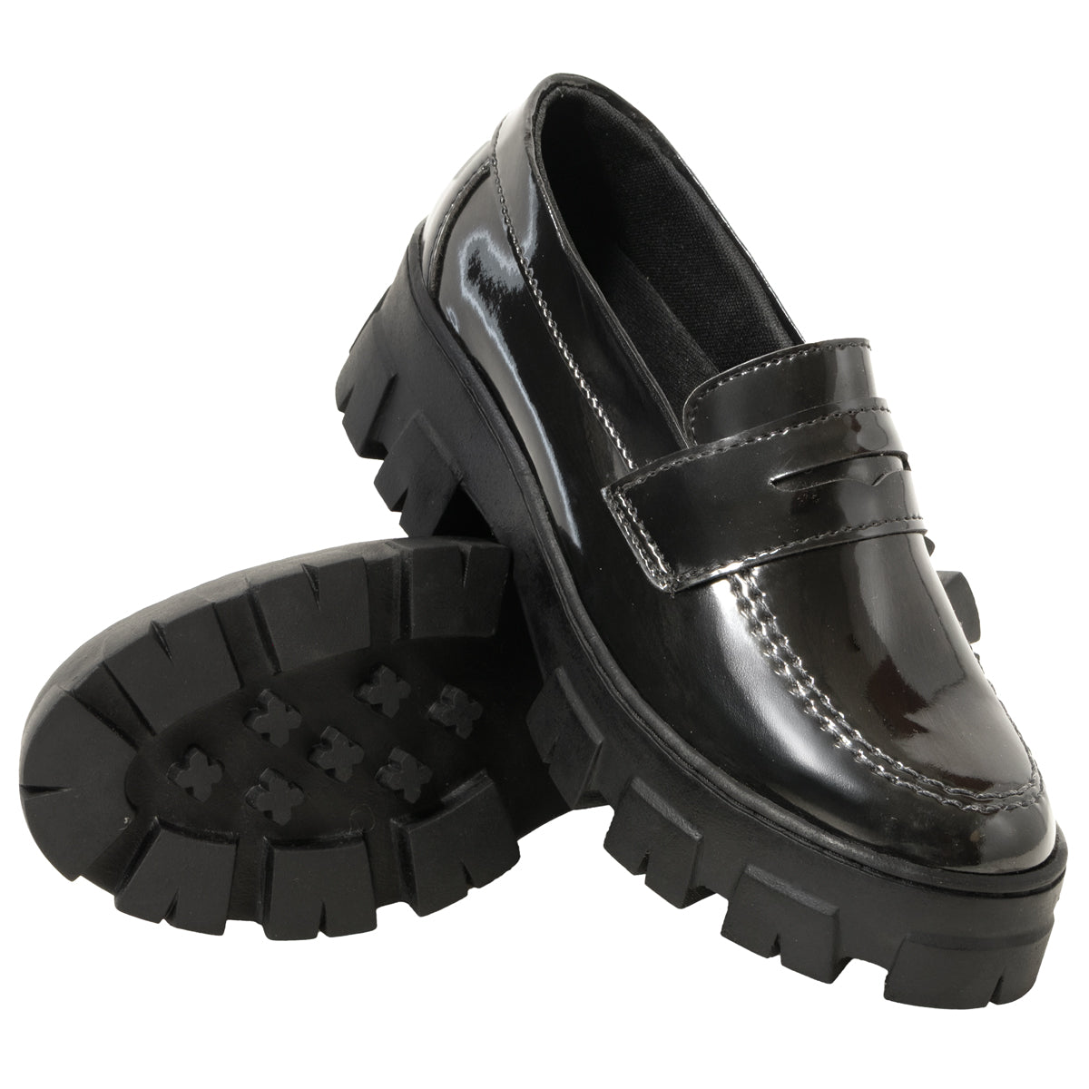 Mocassim Feminino 10023 Verniz Preto