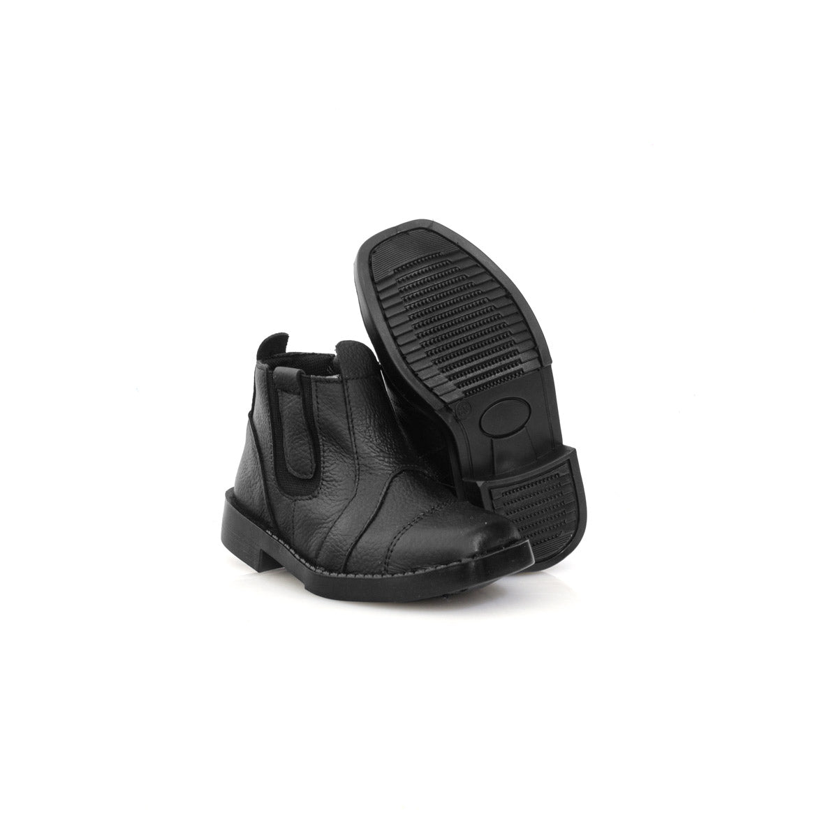 Botina Infantil 13010 COURO PRETO