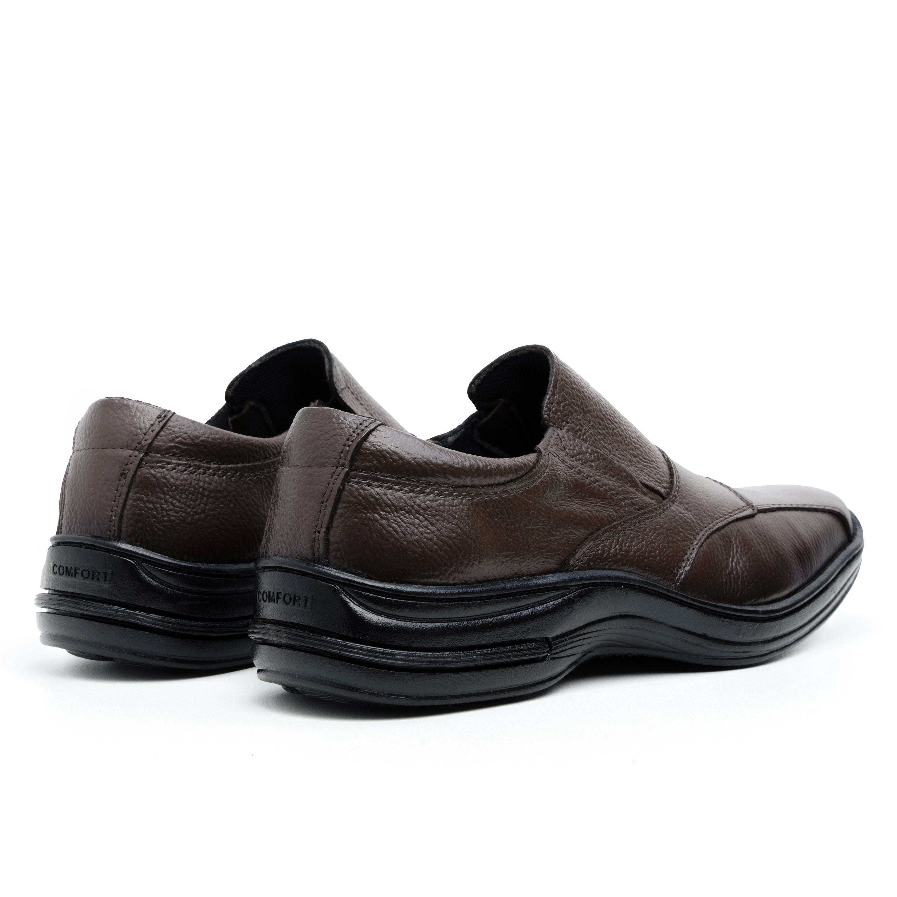 Sapato Social Couro Comfort 5080 COURO CAFE