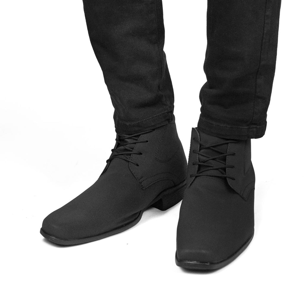 Bota Social Sintética 1090 NOBUCK PRETO