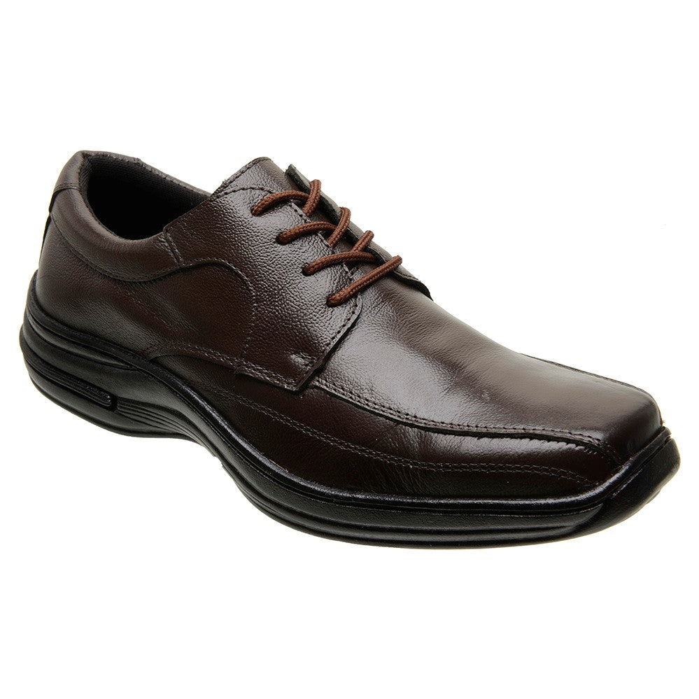 Sapato Social Couro Comfort 5020 COURO CAFE