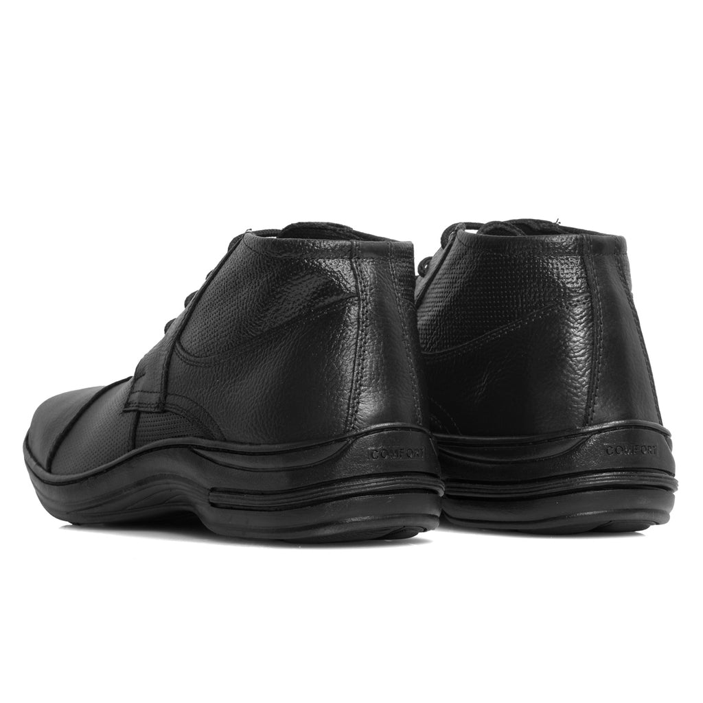 Sapato Social Couro Comfort 5061 COURO PRETO - BOTA